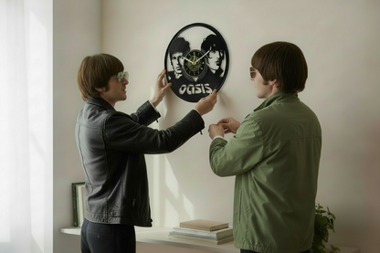 OROLOGIO DA PARETE IN VINILE OASIS 2