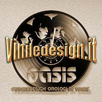 OROLOGIO DA PARETE IN VINILE OASIS 1