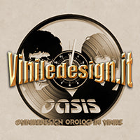 OROLOGIO DA PARETE IN VINILE OASIS 2