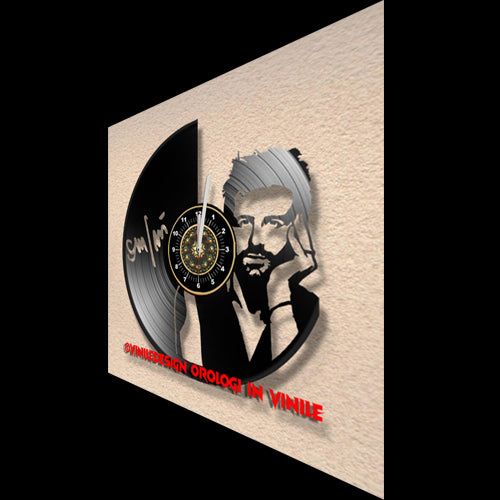 OROLOGIO DA PARETE IN VINILE OMAR PEDRINI