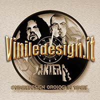 OROLOGIO DA PARETE IN VINILE PANTERA