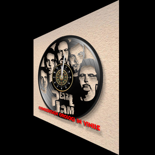 OROLOGIO DA PARETE IN VINILE PEARL JAM