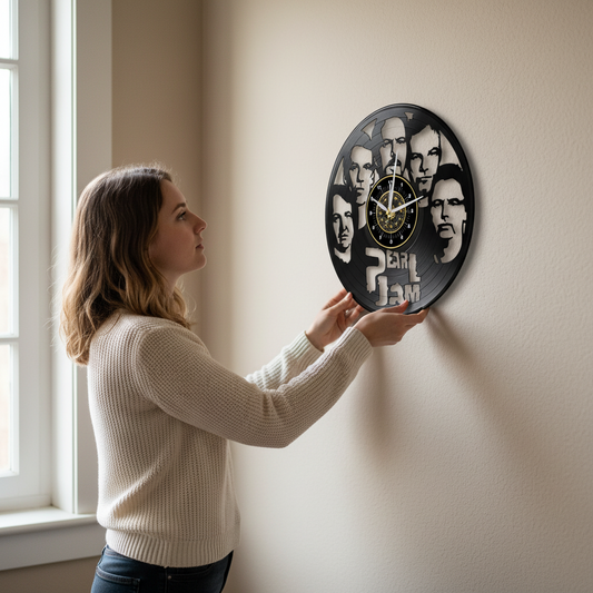 OROLOGIO DA PARETE IN VINILE PEARL JAM