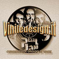 OROLOGIO DA PARETE IN VINILE PEARL JAM