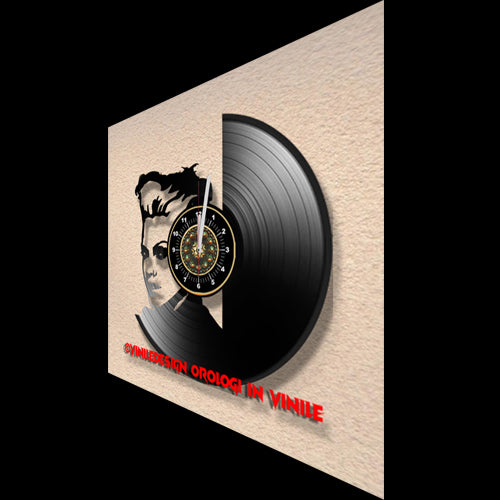 OROLOGIO DA PARETE IN VINILE PINK