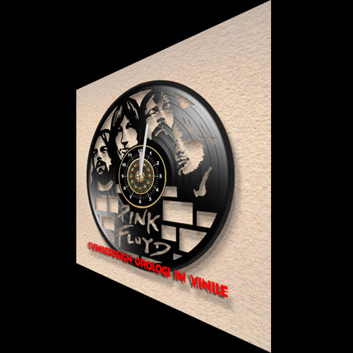 OROLOGIO DA PARETE IN VINILE PINK FLOYD