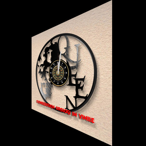 OROLOGIO DA PARETE IN VINILE QUEEN 1