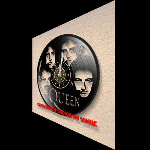 OROLOGIO DA PARETE IN VINILE QUEEN 2