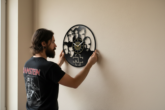 OROLOGIO DA PARETE IN VINILE RAMMSTEIN