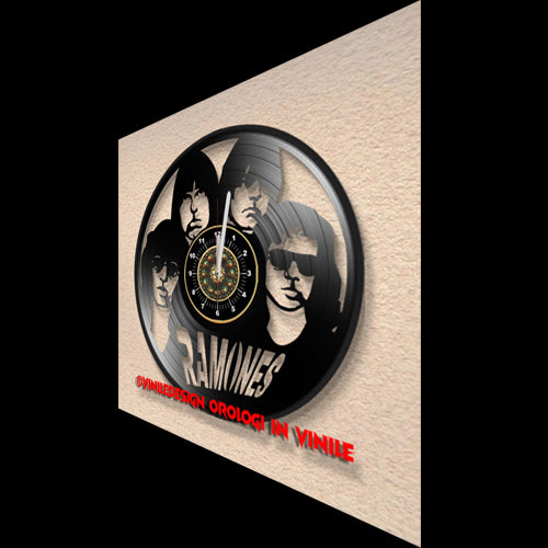 OROLOGIO DA PARETE IN VINILE RAMONES