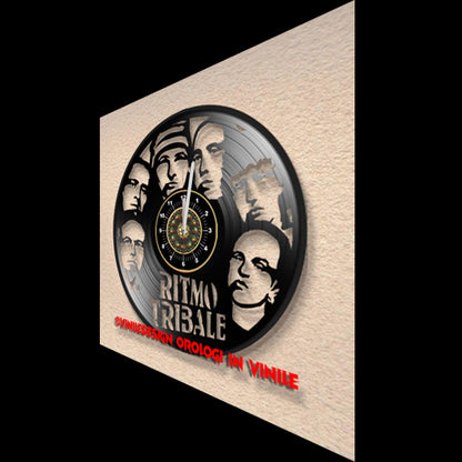 OROLOGIO DA PARETE IN VINILE RITMO TRIBALE