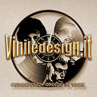 OROLOGIO DA PARETE IN VINILE ROCKY