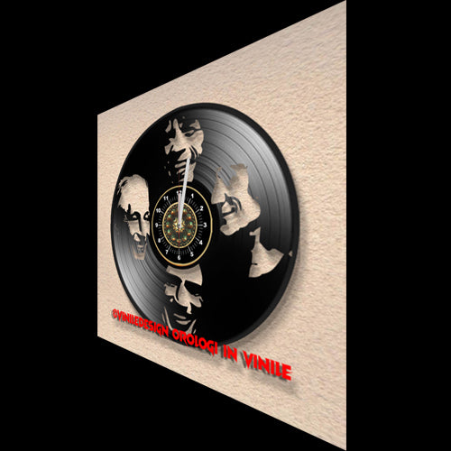 OROLOGIO DA PARETE IN VINILE ROLLING STONES 1