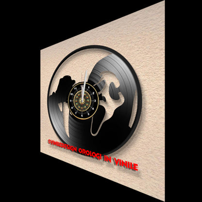 OROLOGIO DA PARETE IN VINILE MASCHERA SCREAM
