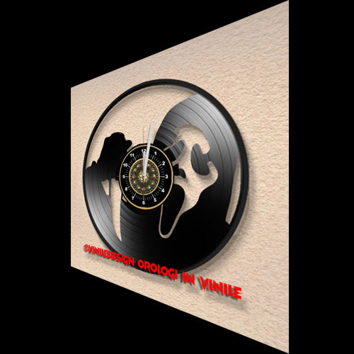 OROLOGIO DA PARETE IN VINILE MASCHERA SCREAM