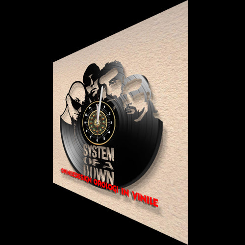OROLOGIO DA PARETE IN VINILE SYSTEM OF A DOWN