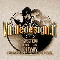 OROLOGIO DA PARETE IN VINILE SYSTEM OF A DOWN