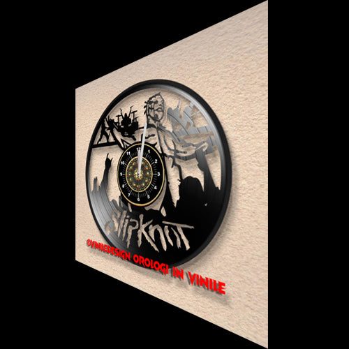OROLOGIO DA PARETE IN VINILE SLIPKNOT 2
