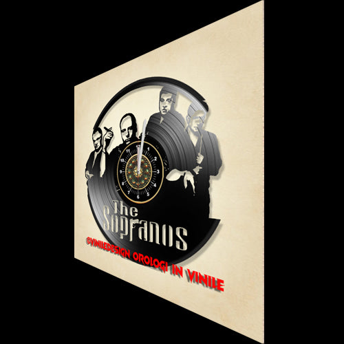 OROLOGIO DA PARETE IN VINILE THE SOPRANOS
