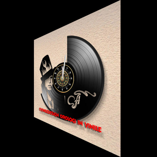 OROLOGIO DA PARETE IN VINILE STEVEN TYLER