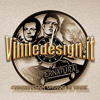 OROLOGIO DA PARETE IN VINILE SUPERNATURAL