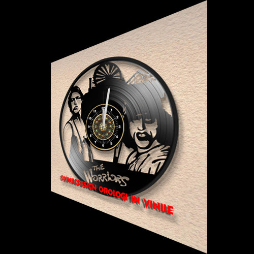 OROLOGIO DA PARETE IN VINILE THE WARRIORS