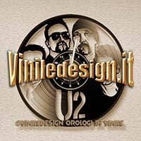 OROLOGIO DA PARETE IN VINILE U2 OGGI