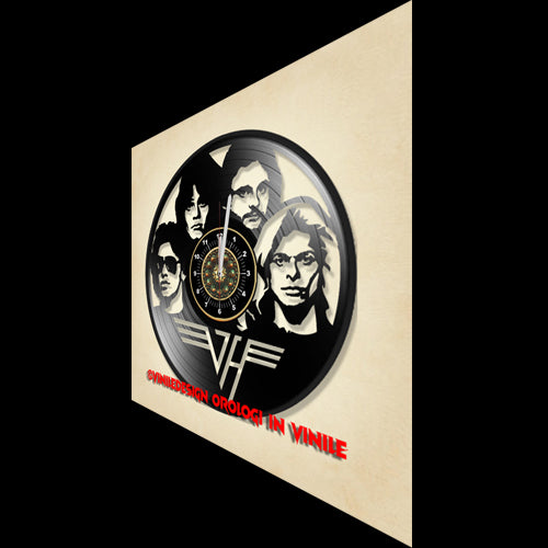 OROLOGIO DA PARETE IN VINILE VAN HALEN