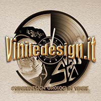 OROLOGIO DA PARETE IN VINILE VASCO ROSSI 2