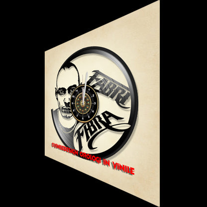 OROLOGIO DA PARETE IN VINILE FABRI FIBRA