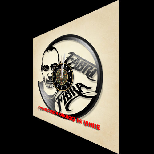 OROLOGIO DA PARETE IN VINILE FABRI FIBRA