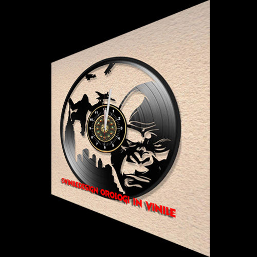 OROLOGIO DA PARETE IN VINILE KING KONG