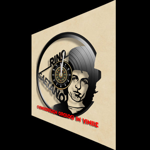 OROLOGIO DA PARETE IN VINILE RINO GAETANO