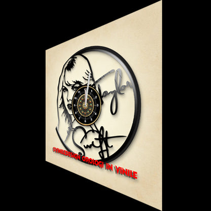 OROLOGIO DA PARETE IN VINILE TAYLOR SWIFT