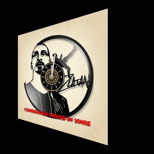 OROLOGIO DA PARETE IN VINILE ZLATAN IBRAHIMOVIC